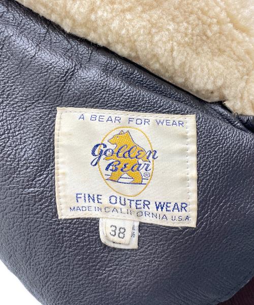 Golden Bear（ゴールデンベア）Golden Bear (ゴールデンベア) ムートンジャケット ブラウン サイズ:38の古着・服飾アイテム