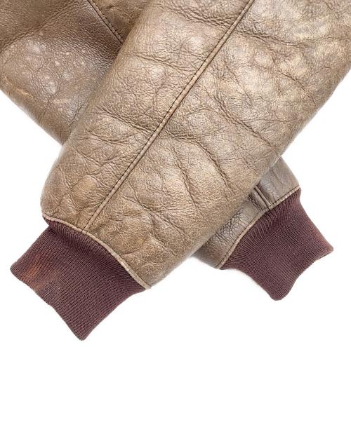 Golden Bear（ゴールデンベア）Golden Bear (ゴールデンベア) ムートンジャケット ブラウン サイズ:38の古着・服飾アイテム