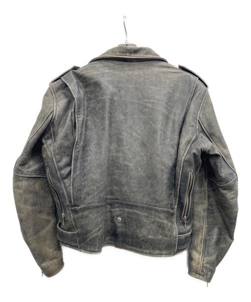 HARLEY-DAVIDSON（ハーレーダビッドソン）HARLEY-DAVIDSON (ハーレーダビッドソン) SCREAMIN EAGLE CLUB　ダブルライダースジャケット ブラック サイズ:44の古着・服飾アイテム