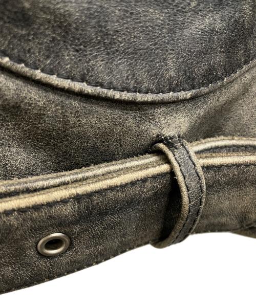 HARLEY-DAVIDSON（ハーレーダビッドソン）HARLEY-DAVIDSON (ハーレーダビッドソン) SCREAMIN EAGLE CLUB　ダブルライダースジャケット ブラック サイズ:44の古着・服飾アイテム