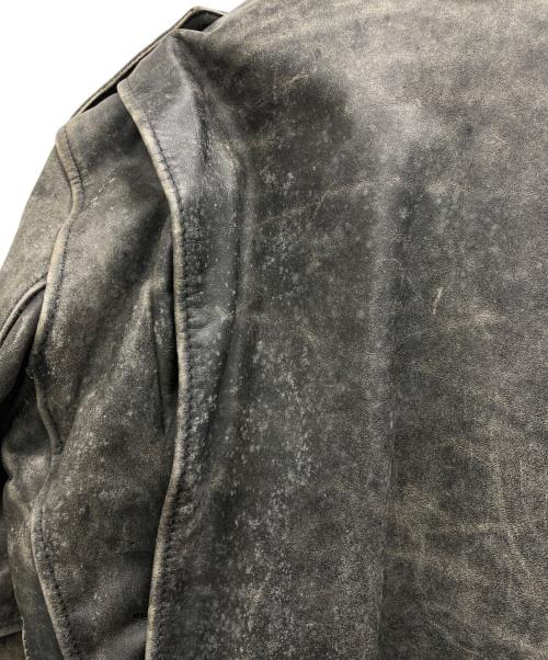 HARLEY-DAVIDSON（ハーレーダビッドソン）HARLEY-DAVIDSON (ハーレーダビッドソン) SCREAMIN EAGLE CLUB　ダブルライダースジャケット ブラック サイズ:44の古着・服飾アイテム