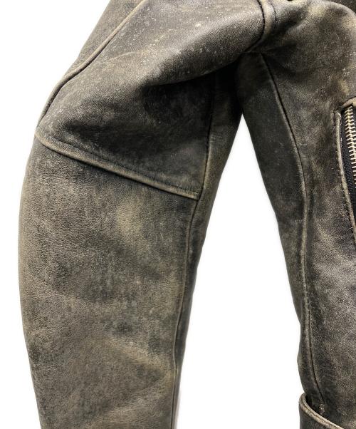 HARLEY-DAVIDSON（ハーレーダビッドソン）HARLEY-DAVIDSON (ハーレーダビッドソン) SCREAMIN EAGLE CLUB　ダブルライダースジャケット ブラック サイズ:44の古着・服飾アイテム