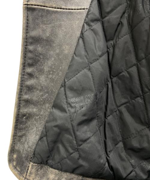 HARLEY-DAVIDSON（ハーレーダビッドソン）HARLEY-DAVIDSON (ハーレーダビッドソン) SCREAMIN EAGLE CLUB　ダブルライダースジャケット ブラック サイズ:44の古着・服飾アイテム