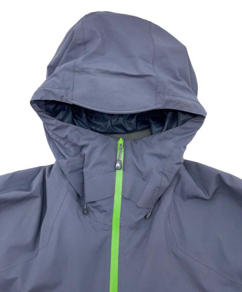 mont-bell（モンベル）mont-bell (モンベル) ストームパーカ ネイビー×グリーン サイズ:Lの古着・服飾アイテム