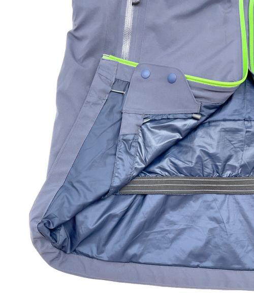 mont-bell（モンベル）mont-bell (モンベル) ストームパーカ ネイビー×グリーン サイズ:Lの古着・服飾アイテム