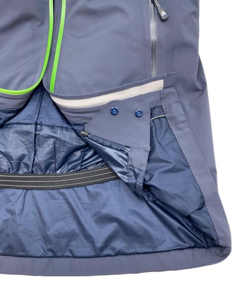 mont-bell（モンベル）mont-bell (モンベル) ストームパーカ ネイビー×グリーン サイズ:Lの古着・服飾アイテム