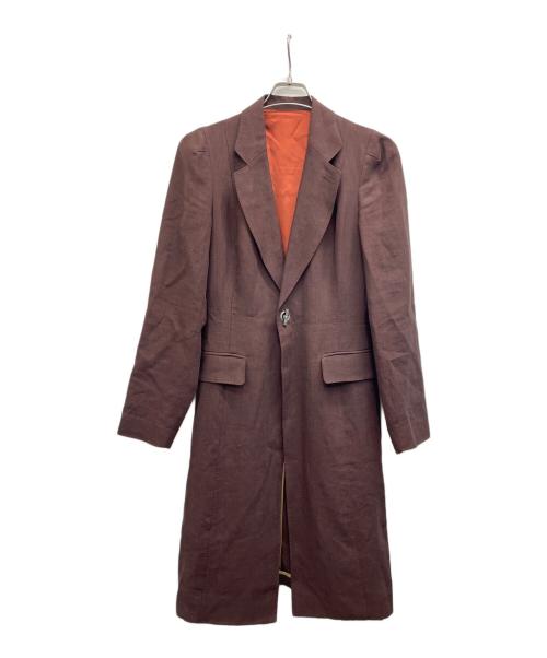 Jean Paul GAULTIER CLASSIQUE（ジャンポールゴルチエクラシック）Jean Paul GAULTIER CLASSIQUE (ジャンポールゴルチエクラシック) チェスターコート ブラウン サイズ:8の古着・服飾アイテム