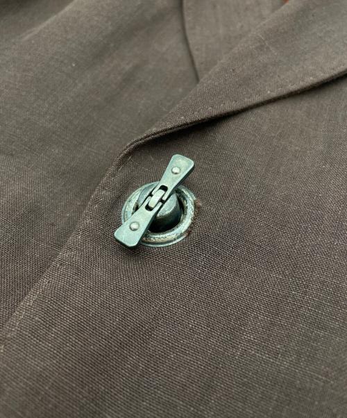 Jean Paul GAULTIER CLASSIQUE（ジャンポールゴルチエクラシック）Jean Paul GAULTIER CLASSIQUE (ジャンポールゴルチエクラシック) チェスターコート ブラウン サイズ:8の古着・服飾アイテム