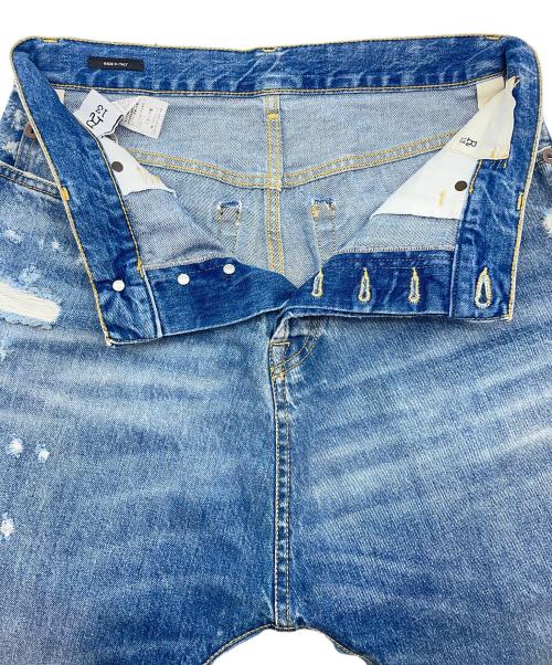 R13（アールサーティン）R13 (アールサーティン) TAILORED DROP DENIM ブルー サイズ:28の古着・服飾アイテム