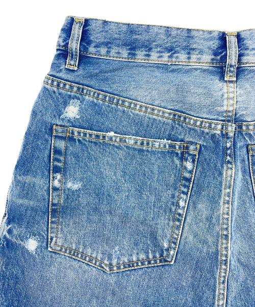 R13（アールサーティン）R13 (アールサーティン) TAILORED DROP DENIM ブルー サイズ:28の古着・服飾アイテム