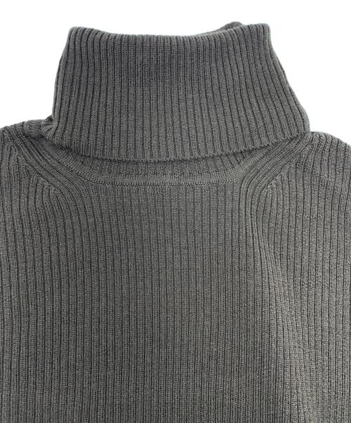 SLOANE（スローン）SLOANE (スローン) 14Gリブ エクストラファインメリノウール タートルネック ブラウン サイズ:1の古着・服飾アイテム