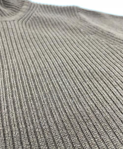 SLOANE（スローン）SLOANE (スローン) 14Gリブ エクストラファインメリノウール タートルネック ブラウン サイズ:1の古着・服飾アイテム