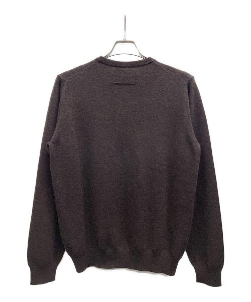 SLOANE（スローン）SLOANE (スローン) 12G天竺 カシミヤクルーネック ブラウン サイズ:4の古着・服飾アイテム