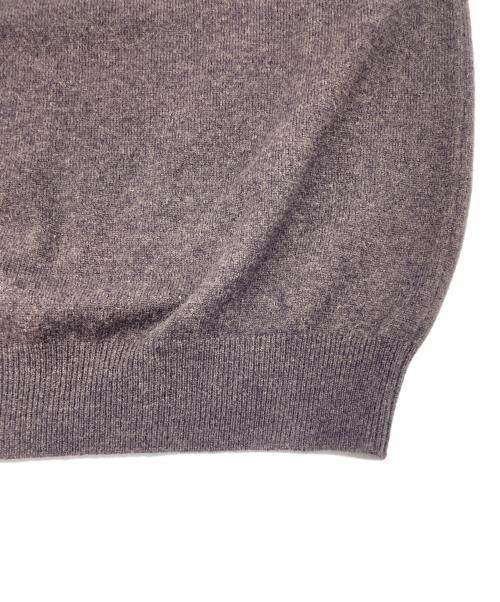 SLOANE（スローン）SLOANE (スローン) 12G天竺 カシミヤクルーネック ブラウン サイズ:4の古着・服飾アイテム