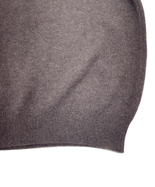 SLOANE（スローン）SLOANE (スローン) 12G天竺 カシミヤクルーネック ブラウン サイズ:4の古着・服飾アイテム