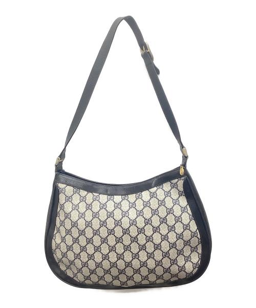 GUCCI（グッチ）GUCCI (グッチ) ワンショルダーバッグ ホワイト×ブラックの古着・服飾アイテム