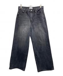 ideaswam（イデアスワム）の古着「OUROBOROS WASHED DENIM」｜ブラック