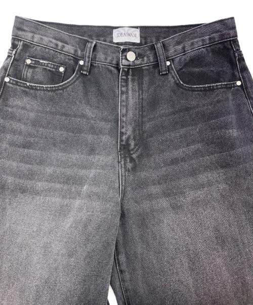 ideaswam（イデアスワム）ideaswam (イデアスワム) OUROBOROS WASHED DENIM ブラック サイズ:Lの古着・服飾アイテム