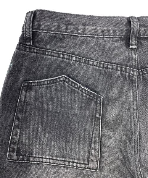 ideaswam（イデアスワム）ideaswam (イデアスワム) OUROBOROS WASHED DENIM ブラック サイズ:Lの古着・服飾アイテム