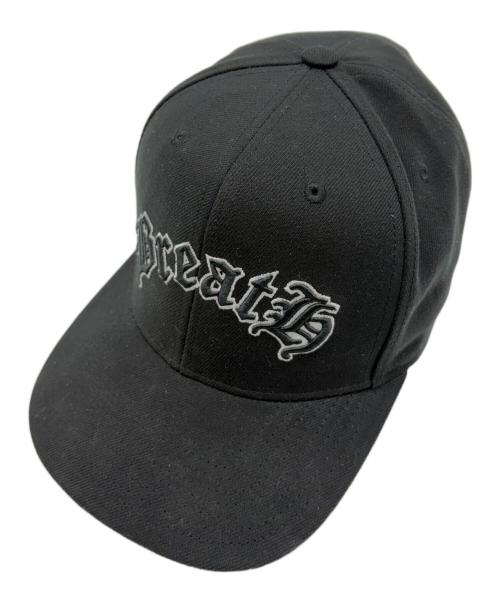 MITCHELL & NESS（ミッチェルアンドネス）MITCHELL & NESS (ミッチェルアンドネス) BREATH (ブレス) スナップバックキャップ ブラックの古着・服飾アイテム
