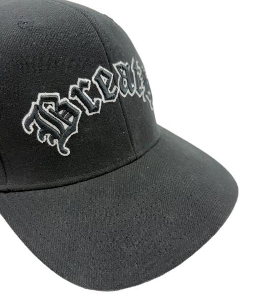MITCHELL & NESS（ミッチェルアンドネス）MITCHELL & NESS (ミッチェルアンドネス) BREATH (ブレス) スナップバックキャップ ブラックの古着・服飾アイテム
