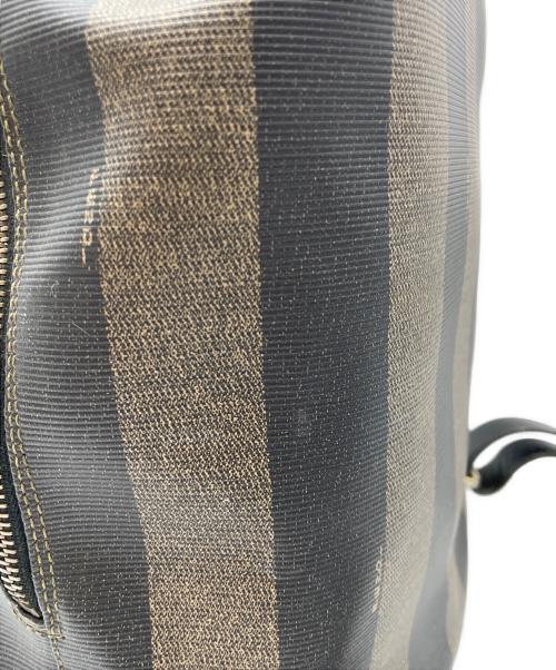 FENDI（フェンディ）FENDI (フェンディ) ペカンキャンバスミニバックパック ブラウンの古着・服飾アイテム