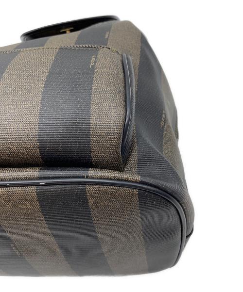 FENDI（フェンディ）FENDI (フェンディ) ペカンキャンバスミニバックパック ブラウンの古着・服飾アイテム