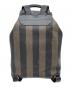 FENDI (フェンディ) ペカンキャンバスミニバックパック ブラウン：35000円