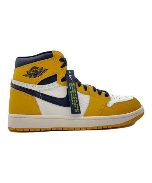 NIKE（ナイキ）NIKE (ナイキ) AIR JORDAN 1 RETRO(エアジョーダンレトロ１） HIGH OG”YELLOW OCHRE” ベージュ サイズ:27cmの古着・服飾アイテム