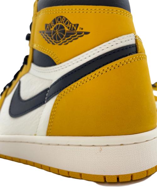 NIKE（ナイキ）NIKE (ナイキ) AIR JORDAN 1 RETRO(エアジョーダンレトロ１） HIGH OG”YELLOW OCHRE” ベージュ サイズ:27cmの古着・服飾アイテム