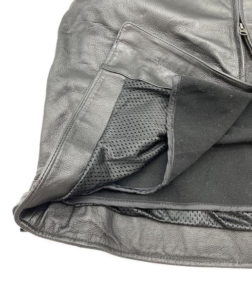 HARLEY-DAVIDSON（ハーレーダビッドソン）HARLEY-DAVIDSON (ハーレーダビッドソン) Reflective Skull Leather Jacket ブラック サイズ:2XLの古着・服飾アイテム