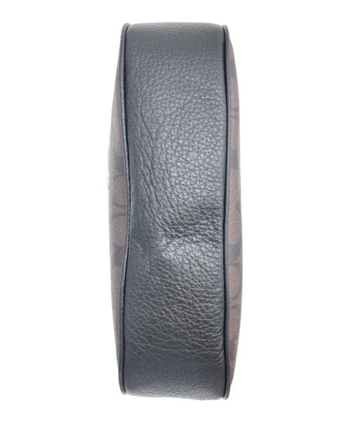 COACH（コーチ）COACH (コーチ) エリー ファイル バッグ ブラック×ブラウンの古着・服飾アイテム