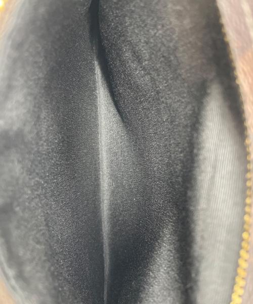 COACH（コーチ）COACH (コーチ) エリー ファイル バッグ ブラック×ブラウンの古着・服飾アイテム