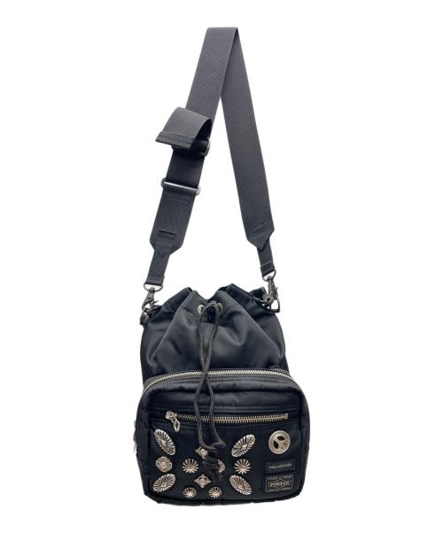 PORTER（ポーター）PORTER (ポーター) STRING BAG ブラックの古着・服飾アイテム