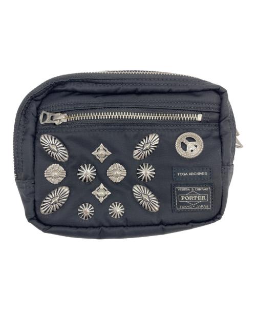 PORTER（ポーター）PORTER (ポーター) STRING BAG ブラックの古着・服飾アイテム