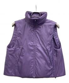 D-VEC（ディーベック）の古着「W'S WR TAFFETA INS. VEST」｜パープル