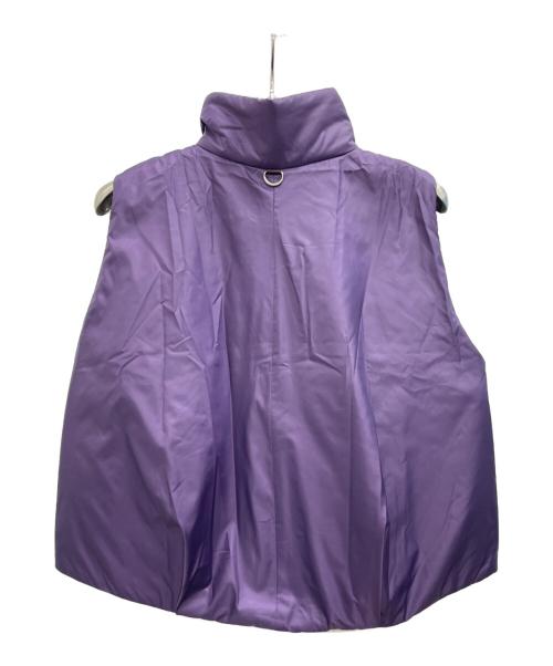 D-VEC（ディーベック）D-VEC (ディーベック) W'S WR TAFFETA INS. VEST パープル サイズ:1の古着・服飾アイテム