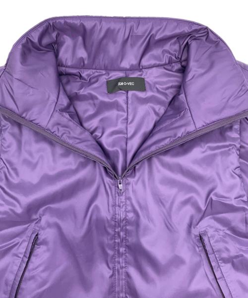 D-VEC（ディーベック）D-VEC (ディーベック) W'S WR TAFFETA INS. VEST パープル サイズ:1の古着・服飾アイテム