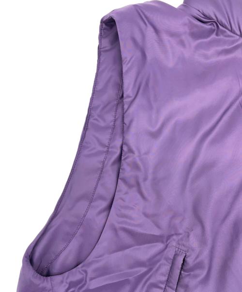 D-VEC（ディーベック）D-VEC (ディーベック) W'S WR TAFFETA INS. VEST パープル サイズ:1の古着・服飾アイテム