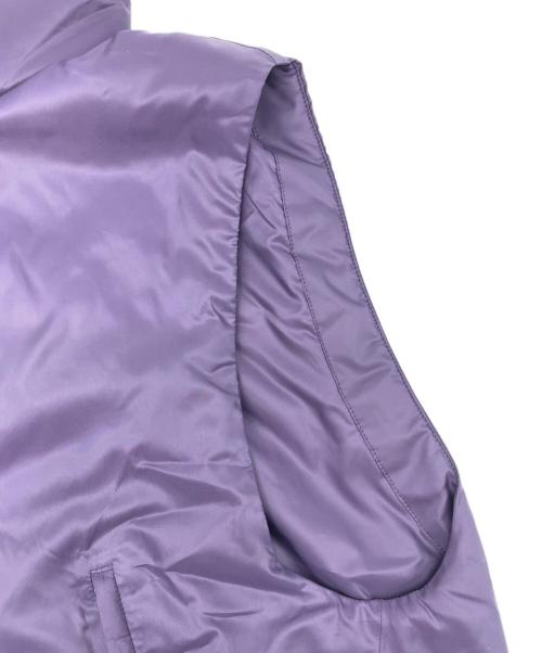 D-VEC（ディーベック）D-VEC (ディーベック) W'S WR TAFFETA INS. VEST パープル サイズ:1の古着・服飾アイテム