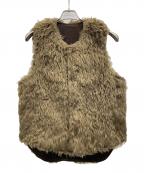 journal standard luxe×HaRiジャーナルスタンダード ラックス×ハリ）の古着「ベスト」｜ベージュ