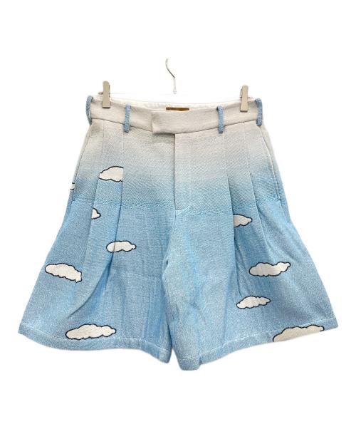 BIRTH OF ROYAL CHILD（バース オブ ロイヤル チャイルド）BIRTH OF ROYAL CHILD (バース オブ ロイヤル チャイルド) Felix The Cat Jacquard Shorts ブルー サイズ:Sの古着・服飾アイテム