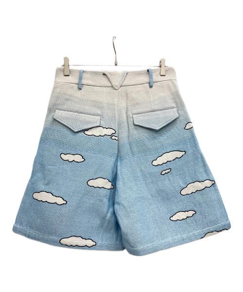 BIRTH OF ROYAL CHILD（バース オブ ロイヤル チャイルド）BIRTH OF ROYAL CHILD (バース オブ ロイヤル チャイルド) Felix The Cat Jacquard Shorts ブルー サイズ:Sの古着・服飾アイテム