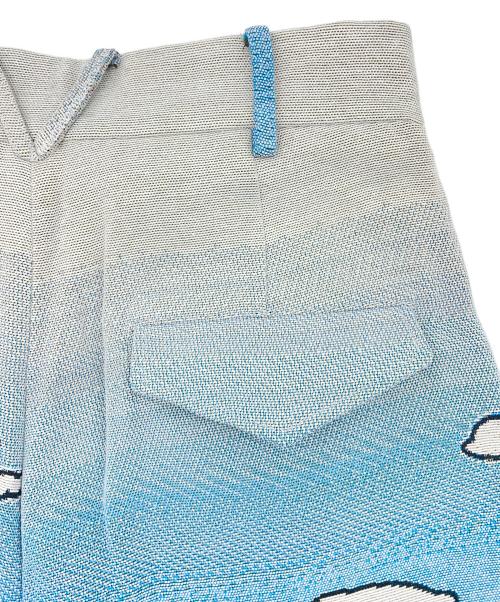 BIRTH OF ROYAL CHILD（バース オブ ロイヤル チャイルド）BIRTH OF ROYAL CHILD (バース オブ ロイヤル チャイルド) Felix The Cat Jacquard Shorts ブルー サイズ:Sの古着・服飾アイテム