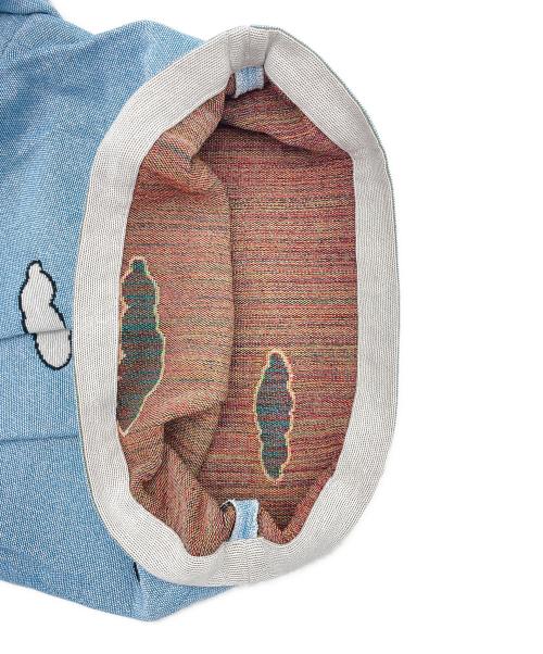 BIRTH OF ROYAL CHILD（バース オブ ロイヤル チャイルド）BIRTH OF ROYAL CHILD (バース オブ ロイヤル チャイルド) Felix The Cat Jacquard Shorts ブルー サイズ:Sの古着・服飾アイテム