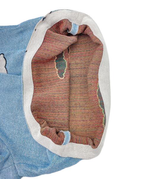 BIRTH OF ROYAL CHILD（バース オブ ロイヤル チャイルド）BIRTH OF ROYAL CHILD (バース オブ ロイヤル チャイルド) Felix The Cat Jacquard Shorts ブルー サイズ:Sの古着・服飾アイテム