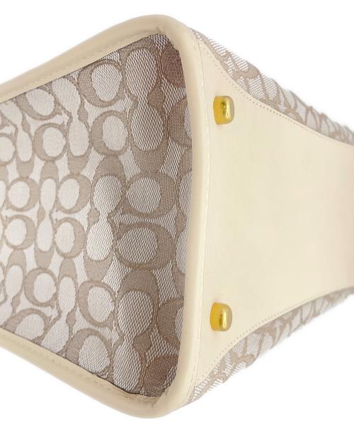 COACH（コーチ）COACH (コーチ) フィールド トート30 2WAYショルダーバッグ ベージュの古着・服飾アイテム