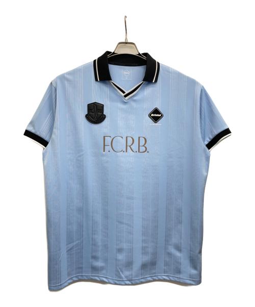 F.C.Real Bristol（エフシーレアルブリストル）F.C.Real Bristol (エフシーレアルブリストル) EXHIBITION S/S GAME SHIRT ブルー サイズ:XXLの古着・服飾アイテム