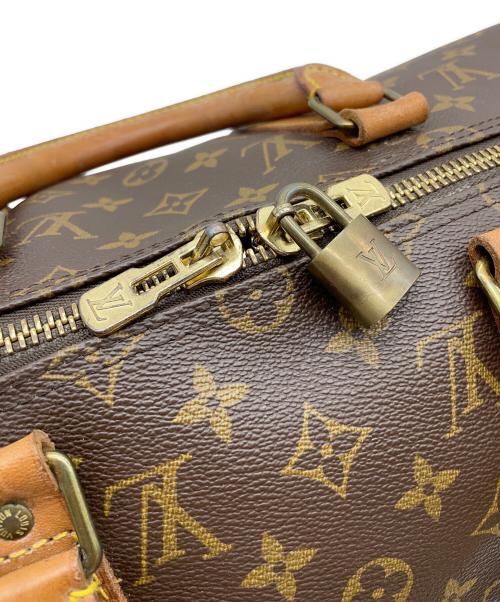 LOUIS VUITTON（ルイ ヴィトン）LOUIS VUITTON (ルイ ヴィトン) モノグラム キーポルバンドリエール50 ボストンバッグ ブラウン サイズ:50の古着・服飾アイテム