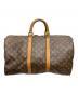 LOUIS VUITTON (ルイ ヴィトン) モノグラム キーポルバンドリエール50 ボストンバッグ ブラウン サイズ:50：40000円